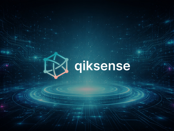 Conceptual illustration representing qiksense as an interactive campaign platform for building and measuring interactive experiences without code.
